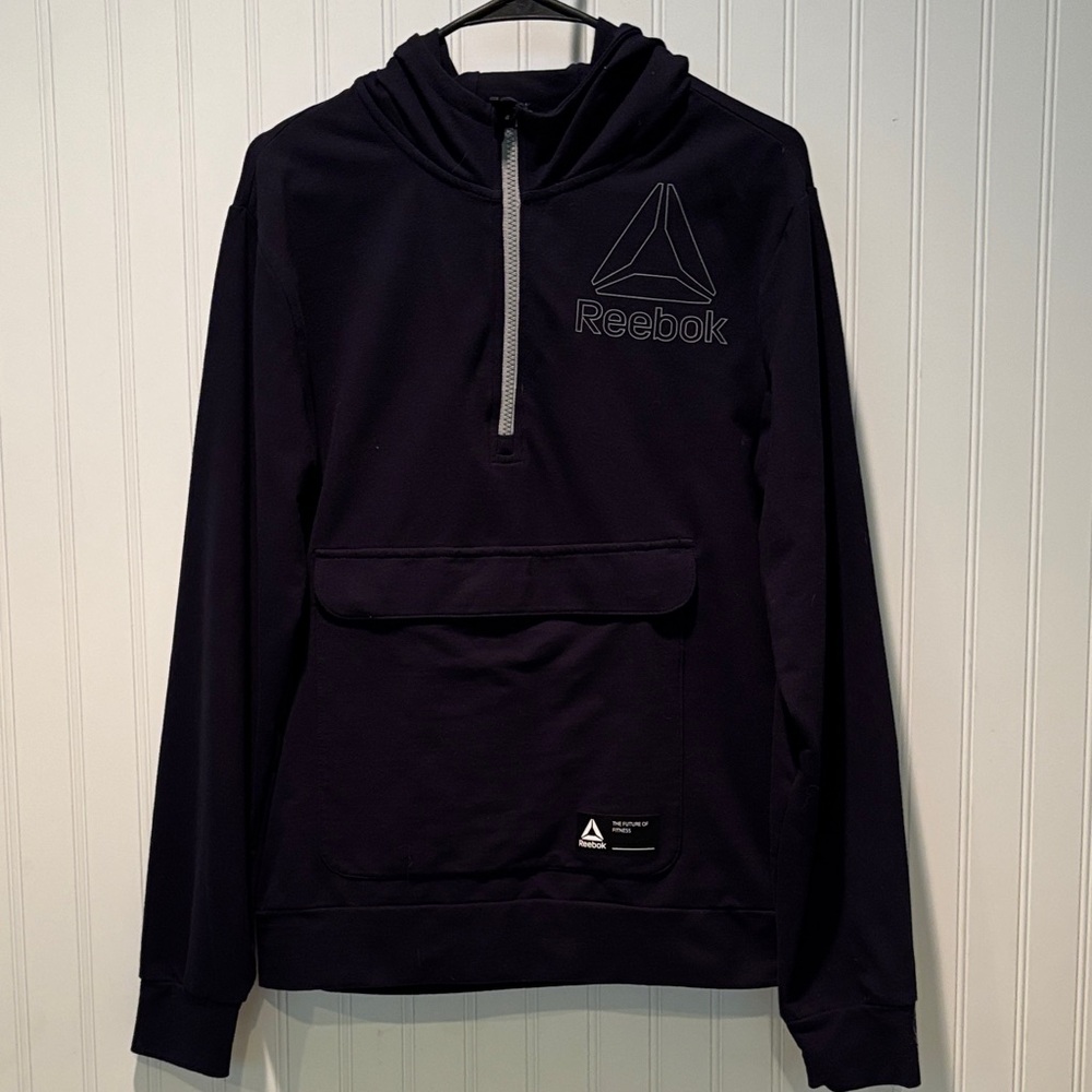 Reebok Boys Victory Half-Zip Hoodie Size 18